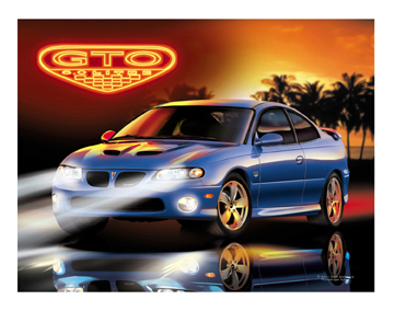 2005-06 GTO Blue 6.0L